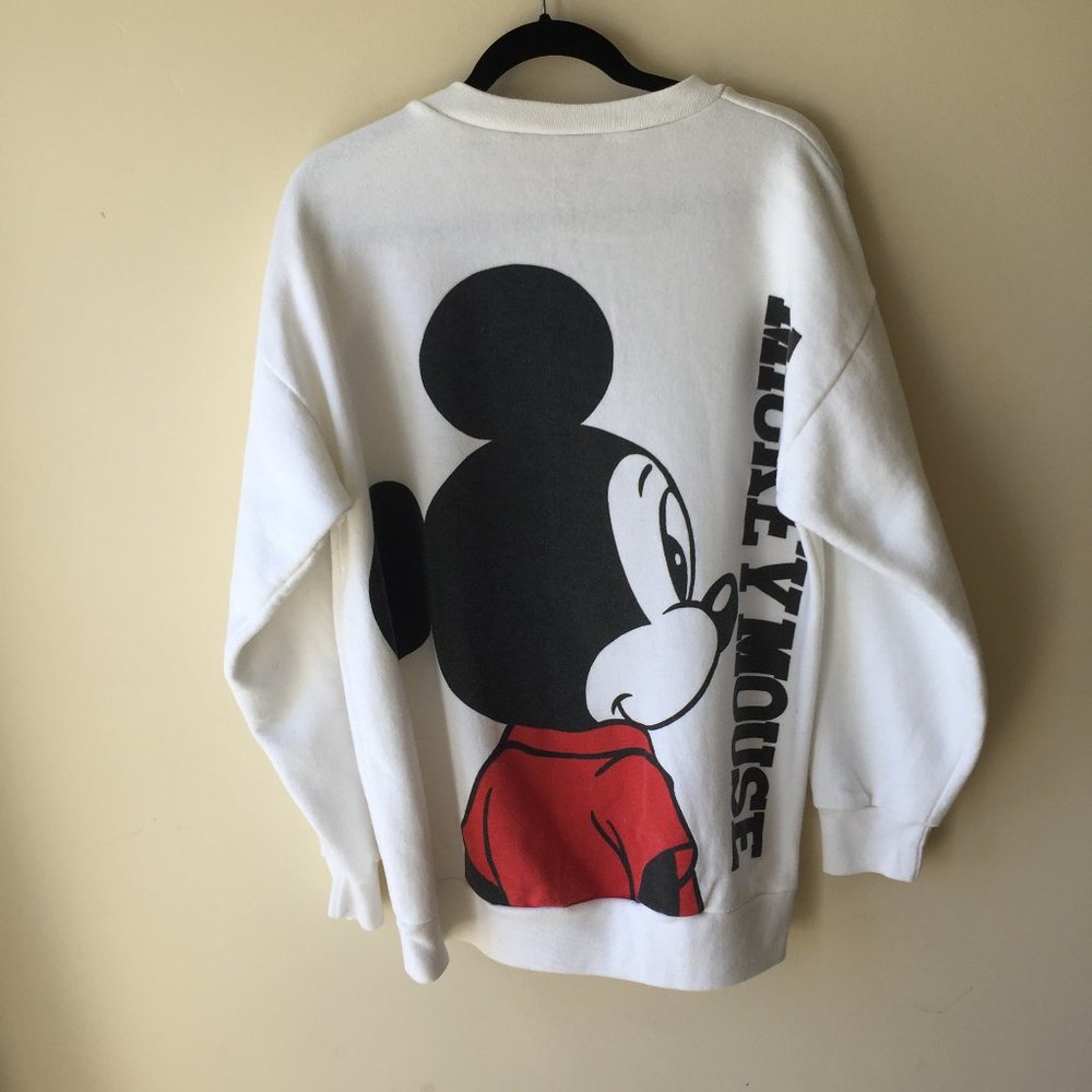 SWAPPED Vintage Mickey Mouse Sweatshirt - Picture 6 of 10